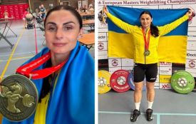 Тернополянка Софія Дацюк здобула «золото» на Чемпіонаті Європи з важкої атлетики
