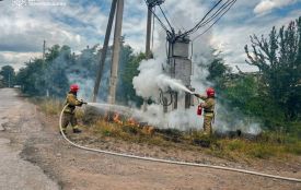 Вісім пожеж за добу: на Тернопільщині найчастіше горіла суха трава