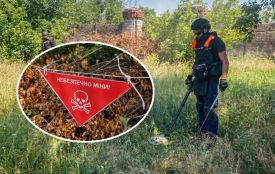 Піротехніки ДСНС Тернопільщини працюють на розмінуваннях деокупованої території Харківщини