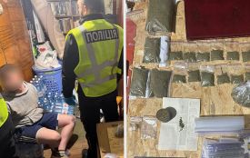 Жителя Бережан підозрюють у збуті наркотиків: вилучили майже пів кілограма канабісу