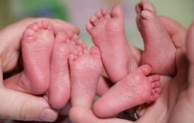 Одразу три донечки: у родині з Тернополя народилася трійня