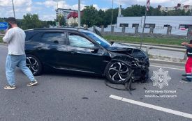 Аварія на Будного: є травмований, рух ускладнений