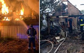 «Все наше життя перетворилося на попіл»: родина з Почаєва втратила майже все у нічній пожежі