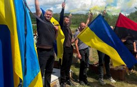 Заліщицька громада в останню путь провела захисника Василя Іваніва