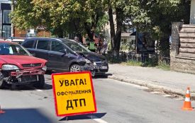 Аварія на проспекті Бандери: один із водіїв був нетверезим
