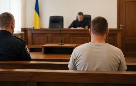 Вдарив поліцейського гирею по голові. Суд конфіскував металевий спортінвентар
