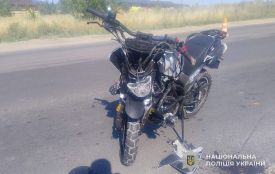 У Чистилові мотоцикліст врізався в Mersedes