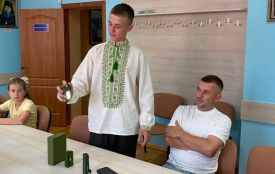 Школяр з Тернопільщини у свій День народження отримав медаль
