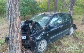 В ДТП на Кременеччині постраждав водій Hyundai Getz