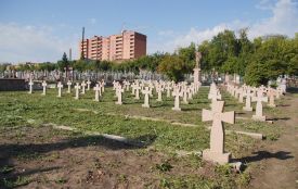 У Чорткові на кладовищі облаштовують меморіал загиблим борцям за волю України