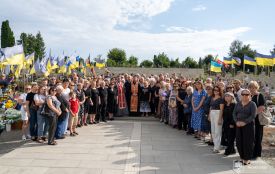 Кардинал Микола Бичок очолив поминальну літургію на Пантеоні Героїв у Тернополі