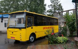 Новий шкільний автобус отримали учні Козівського ліцею