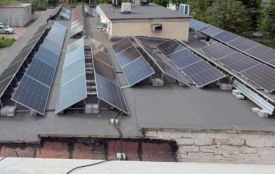Сонячну електростанцію встановили на даху педіатричного підрозділу тернопільської лікарні №2