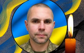 Бережани прощаються з військовим Андрієм Байдюком