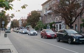 На підтримку Федорова у Тернополі організували автопробіг