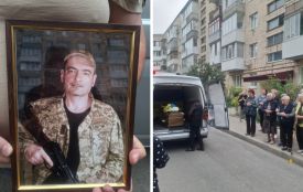 На Лепкого зустріли траурний кортеж. Навіки додому повернувся Герой Володимир Пашковський