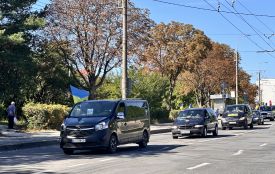 Тернопіль зустрічає полеглих Героїв: кортежі рухаються вулицями