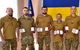 У Тернополі Захисників нагородили за мужність і незламність