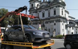 У Тернополі за серпень евакуювали 125 автомобілів-порушників правил паркування