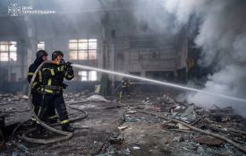Рятувальники показали кадри з місця влучання у Тернополі