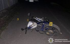 На Чортківщині мотоцикліст врізався в огорожу