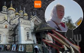 «Ракети запускає диявол, а не росія»: що журналісти hromadske почули від паломників Почаївської лаври