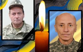 Тернопільщина прощається з військовими Василем Ткаченком та Володимиром Доманським