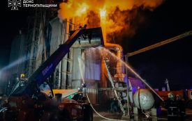 У селі Ладичин горіло агропідприємство
