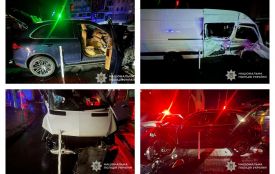 Аварія на Східному: вісім людей травмовано, серед них — 4-річна дитина. Водій нетверезий