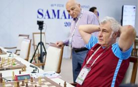 Легендарний Василь Іванчук представляє Україну на Всесвітній шаховій Олімпіаді