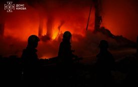 Російська атака на Київ: двоє загиблих, щонайменше вісім постраждалих