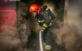 У Бережанах згорів автомобіль