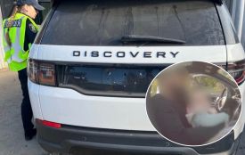 Однорічна дитина на руках і незареєстроване авто: водій Land Rover отримав одразу кілька адмінпротоколів