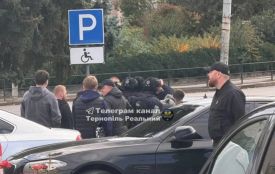 Затримання у Тернополі біля McDonald’s