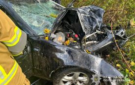 В аварії на Тернопільщині загинув 29-річний водій Mercedes