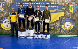 Юні борці з Тернополя здобули нагороди на Всеукраїнському турнірі