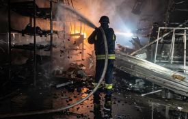 У Чорткові збирають уламки після атаки дрона. Що відомо про стан потерпілих