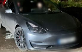 На Львівській патрульні виявили водія Tesla під наркотиками