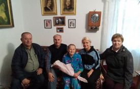 90-річний ювілей відзначила довгожителька з Шумська