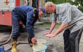 У Бучачі пожежні автомобілі підвозитимуть воду на вулиці, де немає водопостачання