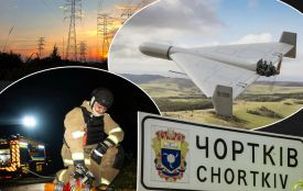 Поблизу Чорткова уламки безпілотника «Герань-4» пошкодили дві будівлі