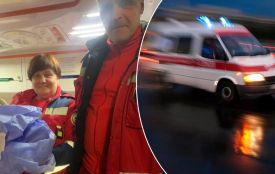 Пологи в автомобілі швидкої: на Тернопільщині дівчинка народилась дорогою до лікарні