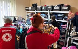 У Тернополі працює «Банк одягу» Червоного Хреста