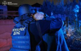 Росіяни вранці вдарили дроном по п’ятиповерхівці у Вінниці — є поранені