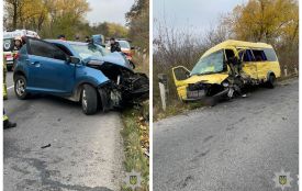 В аварії на Тернопільщині загинула 23-річна водійка, а дев'ятеро людей травмовано