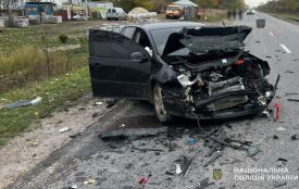 Аварія поблизу Дарахова: постраждали двоє водіїв