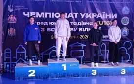 Тернополянка Анастасія Перхалюк здобула «бронзу» на чемпіонаті України з вільної боротьби