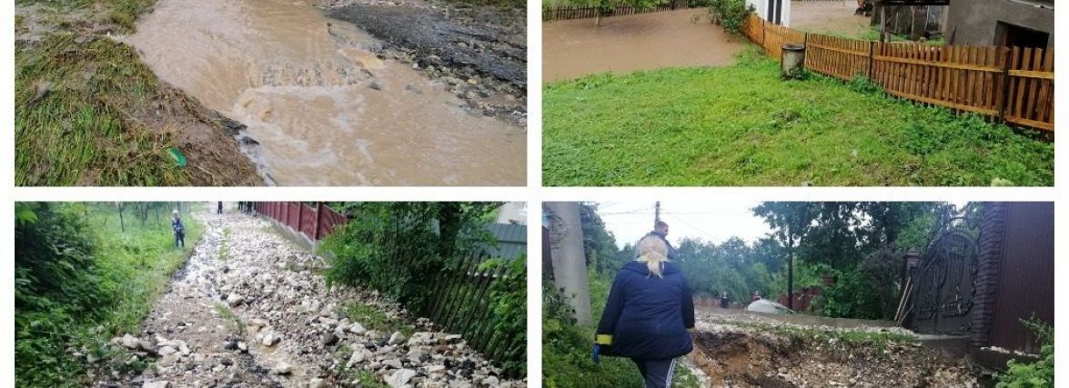 Зруйновані дороги, підтоплені вулиці та городи: негода наробила біди на Тернопільщині (ФОТО)