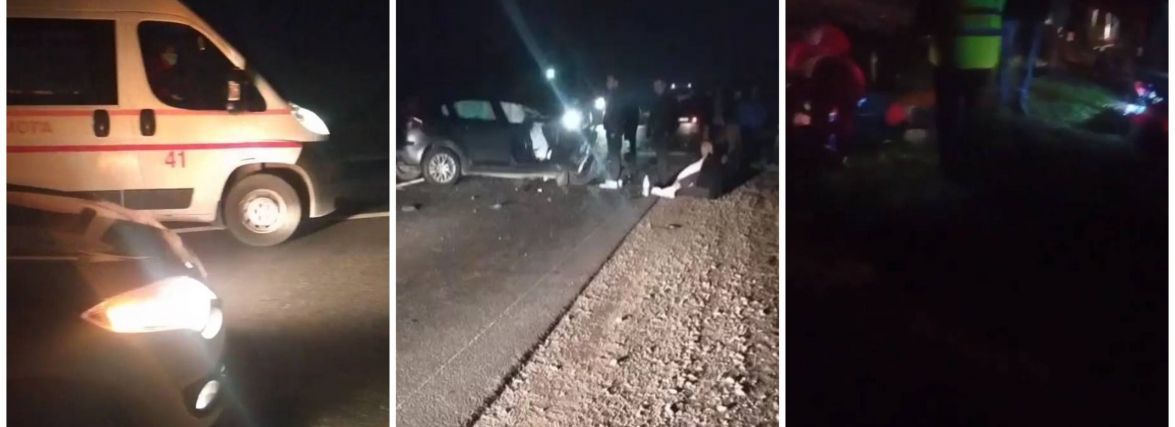 Нічна аварія неподалік Теребовлі: автівки розбиті, постраждали двоє молодих водіїв