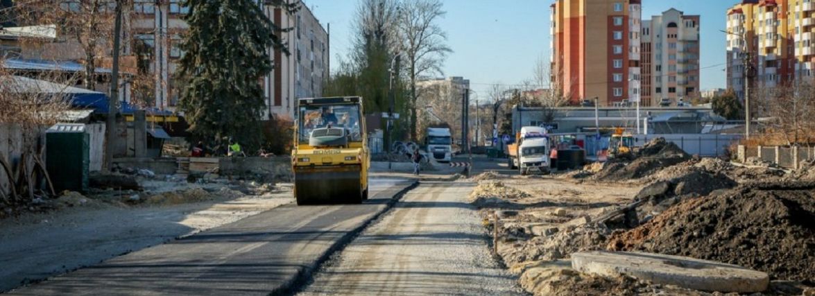 Будівництво нової дороги на вул. Галицькій триває. Коли дорожники планують відкрити проїзд